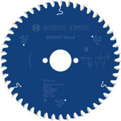 Lame de scie circulaire bois Ø165 x 30mm - 48 dents