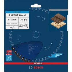 Lame de scie circulaire bois Ø165 x 30mm - 48 dents