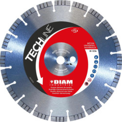 Disque diamanté béton armé professionnel BS72 Ø400 x 25.4 mm