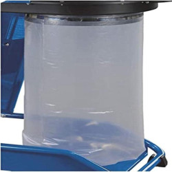 Sac récepteur transparent Scheppach pour aspirateur à copeaux HD12 - lot de 20