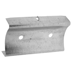 Raccord éclisse rallonge pour fourrures rail plaque de plâtre 45/47 mm - Boîte de 50