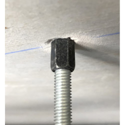 Piton de suspension direct pour béton Rapido