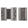 Charnière à ressort Liobex Compact- Pour porte double action - Inox - Vendue par paire