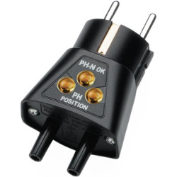 Adaptateur testeur de prise 2P+T Chauvin Arnoux CA 751 embrochable