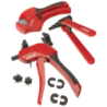 Coffret sertisseuse axiale manuelle + Pince à expansion + Coupe-tube PC32 - Rouge - Virax