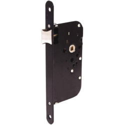 Serrure à larder 4130 clé i sureté à cylindre européen entraxe 70 coffre de 150 x 67/77 mm