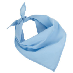 Foulard Bandana K-Up K064 80% polyester 20% coton 83x62x62 Sky Blue