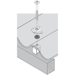 Rondelle d'étanchéité NEO ELASTO 20x8x3 mm - boîte de 100