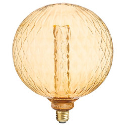 Ampoule globe LED design rétro E27 238mm Ø 200mm 2.5W 105 lumens Teinte chaude 2000K