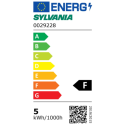 Ampoule RefLED Superia Retro MR16 GU5.3 4.3W 380lm Sylvania faisceau 36° blanc froid 4000K
