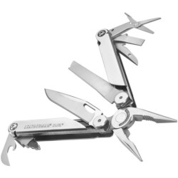 Pince Leatherman CURL multifonction 15 outils en 1 gris en etui