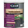Saturateur opaque pour terrasse bois OPAQ SX Cecil Professionnel mat