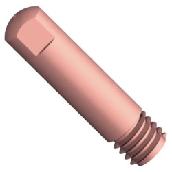 Tube contact CU vis M6 pour torche Binzel MB14 et MB15