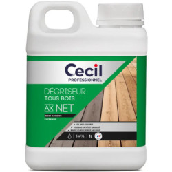 Nettoyant dégriseur AXNet Cecil tous bois extérieurs