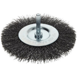 Brosse circulaire abrasive sur tige 6 mm Osborn