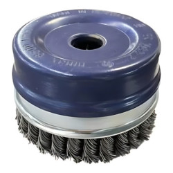 Brosse coupe diamètre 120 mm alésage 22.2 mm acier torsadé 0.80 mm