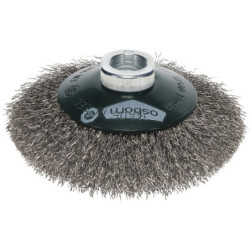 Brosse conique abrasive écrou M14 x 2.0 Osborn