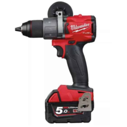 Perceuse à percussion 18V 135Nm livrée en HD-Box avec 2 batteries 18V 5Ah et un chargeur