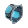 Boîtier d'encastrement Stopair pour cloisons sèches 67x40 mm