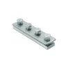 Connecteur de rails SV 27 Erico pour profils en C acier électrozingué
