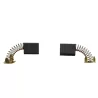 Jeu de charbon CB 153 pour Makita GA 9000 9609NB 9609B 5100BR 9041 LF1000 LH1040 5014B 5016B TW1000