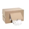 Chiffon d'essuyage blanc en coton composé de découpes textiles carton de 10 kg
