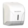 Distributeur papier hygiénique 2 paquets ou 1 rouleau - Oleane Rossignol - ABS Blanc