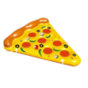 Bouée part de pizza avec système d'accroche et portes-gobelets - L 1.93 m - PVC durable