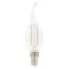 Ampoule flamme coup de vent LED filaments Sylvania Retro 2,5 W 250 lm E14 Blanc chaud