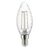 Ampoule LED flamme torsadée Sylvania Retro à filaments 2,5W 250lm E14 2700K Blanc chaud