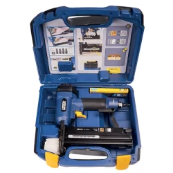 Agrafeuse cloueuse pneumatique - Pro PBS 151 Rapid - en coffret avec 200 agrafes et 200 clous