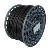 Câble rigide noir U1000 R2V 4G 2.5 mm² vendu au metre
