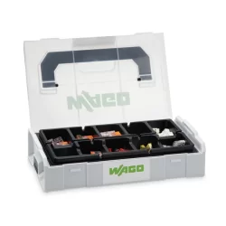 Assortiment de 195 bornes de connexion électrique 221, 2273 et 224 - Wago L-Boxx Mini