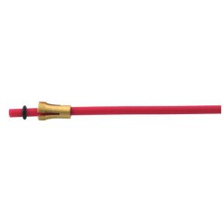 Gaine rouge PTFE longueur 4.5 m pour fil 0.8-1.2 mm (étui de 1 PC)