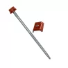 Fixations bacs acier sur charpente bois Zacrovis + Cavalier 6.5 x 100 mm