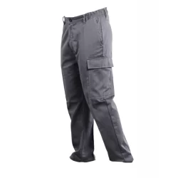 Pantalon de travail MAGMA 2 contre les risques chimiques et thermiques coloris gris