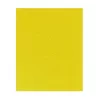 Feuille de papier corindon supérieur jaune longueur 230 mm hauteur 280 mm