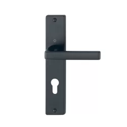 Poignée de porte Dublin Hoppe Alu finition noir mat