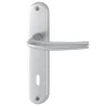 Poignée de porte SAN DIEGO Hoppe Alu finition argent