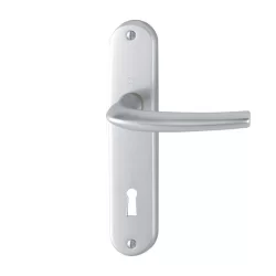 Poignée de porte SAN DIEGO Hoppe Alu finition argent