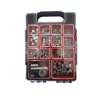 Coffret de 1010 écrous hexagonaux usuel HU ISO 4032 Classe 8 Zingué Ø 3 à 16 mm