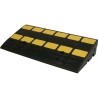 Rampe d'accès en caoutchouc pour charges lourdes 600 x 300 x 100 mm