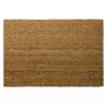 Tapis paillasson grattant en coco 100% naturel sur semelle PVC