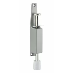Arret de porte argent 150 mm (inférieur à 60 kg)