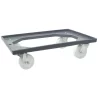 Plateforme à roulettes Viso E8888 pour bacs de manutention E NK V et PC