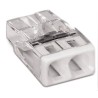 Borne boîte dérivation Compact 2273 Wago conducteurs rigides 0.5 à 2.5mm²