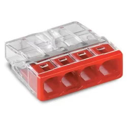 Borne boîte dérivation Compact 2273 Wago conducteurs rigides 0.5 à 2.5mm²