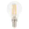 Ampoule LED sphérique à filaments Sylvania Retro 4,5 W 470 lumens E14 2700 K blanc chaud