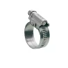 Collier de serrage bande ajourée Inox A2 DIN 3017