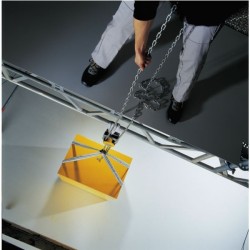 Palan à main Yalelift 360 avec chaîne anticorrosion Hauteur de levée 3m Capacité 2T